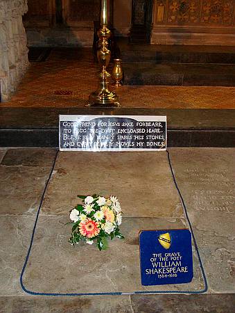 Stratford Upon Avon - Shakespeare's Grave